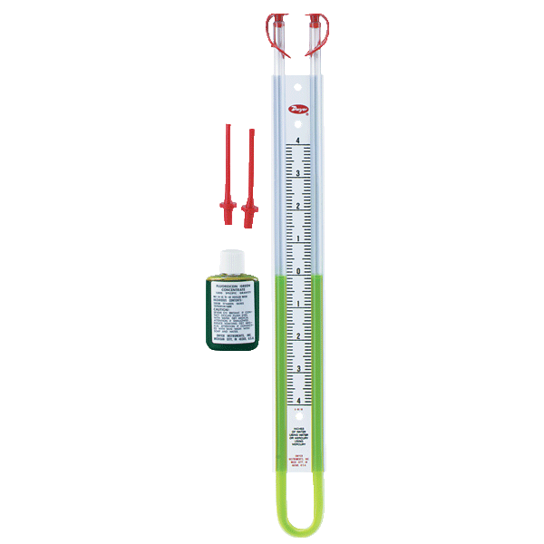 Dwyer Series 1221/1222/1223 Flex-Tube U-Tube Manometer